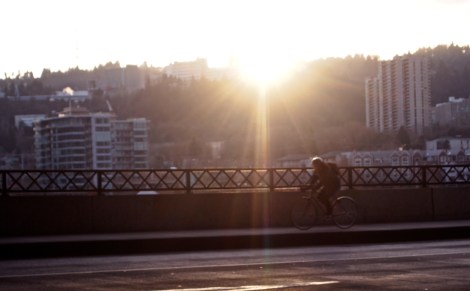 Spotted: Commuting in Portland