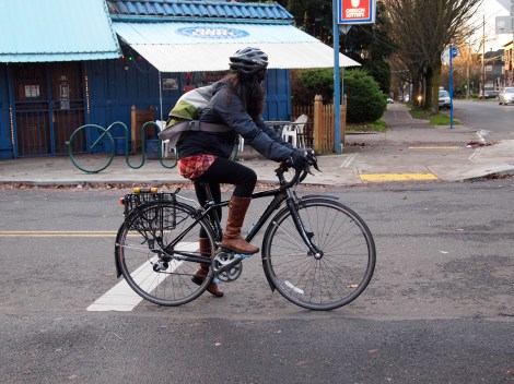 Spotted: Commuting in Portland