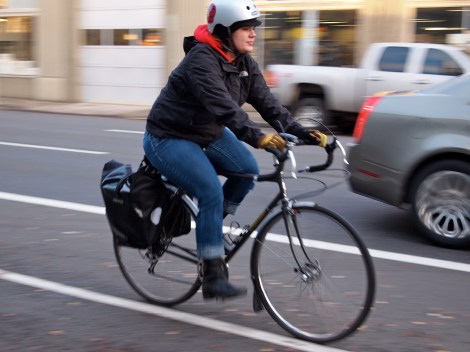 Spotted: Commuting in Portland