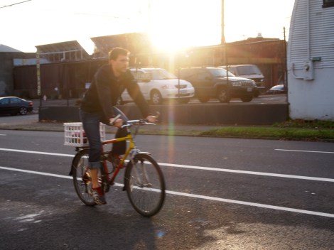 Spotted: Commuting in Portland