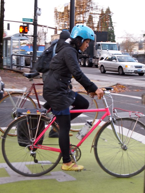 Spotted: Commuting in Portland
