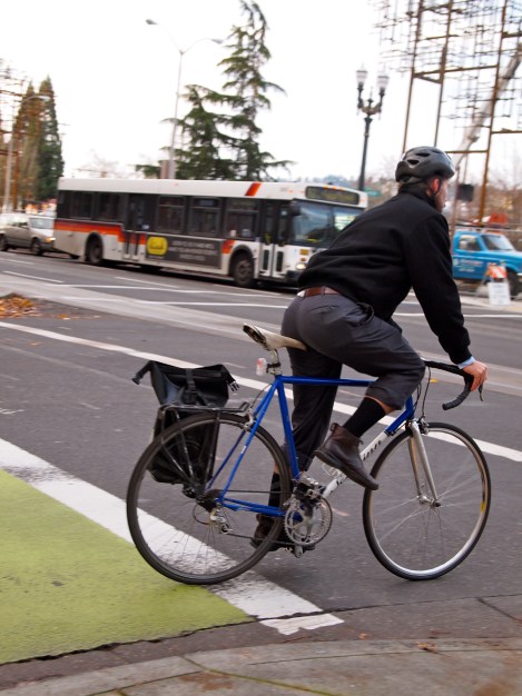 Spotted: Commuting in Portland