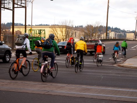 Spotted: Commuting in Portland