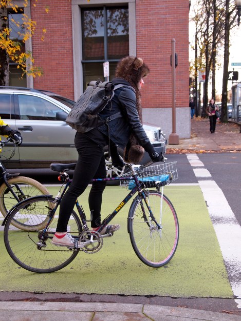 Spotted: Commuting in Portland