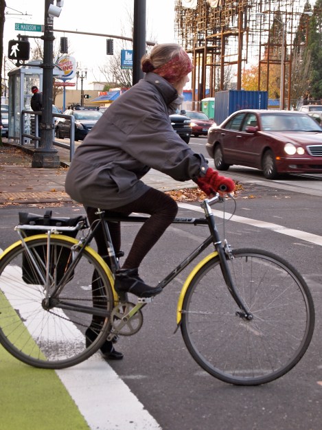 Spotted: Commuting in Portland