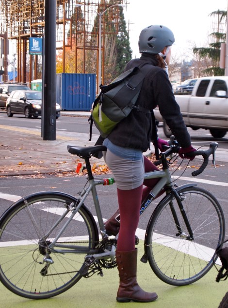 Spotted: Commuting in Portland