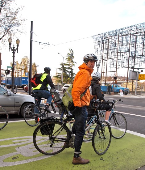 Spotted: Commuting in Portland