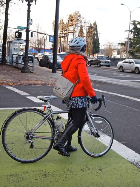 Spotted: Commuting in Portland