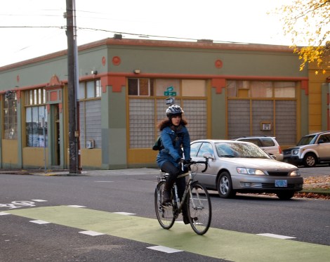 Spotted: Commuting in Portland